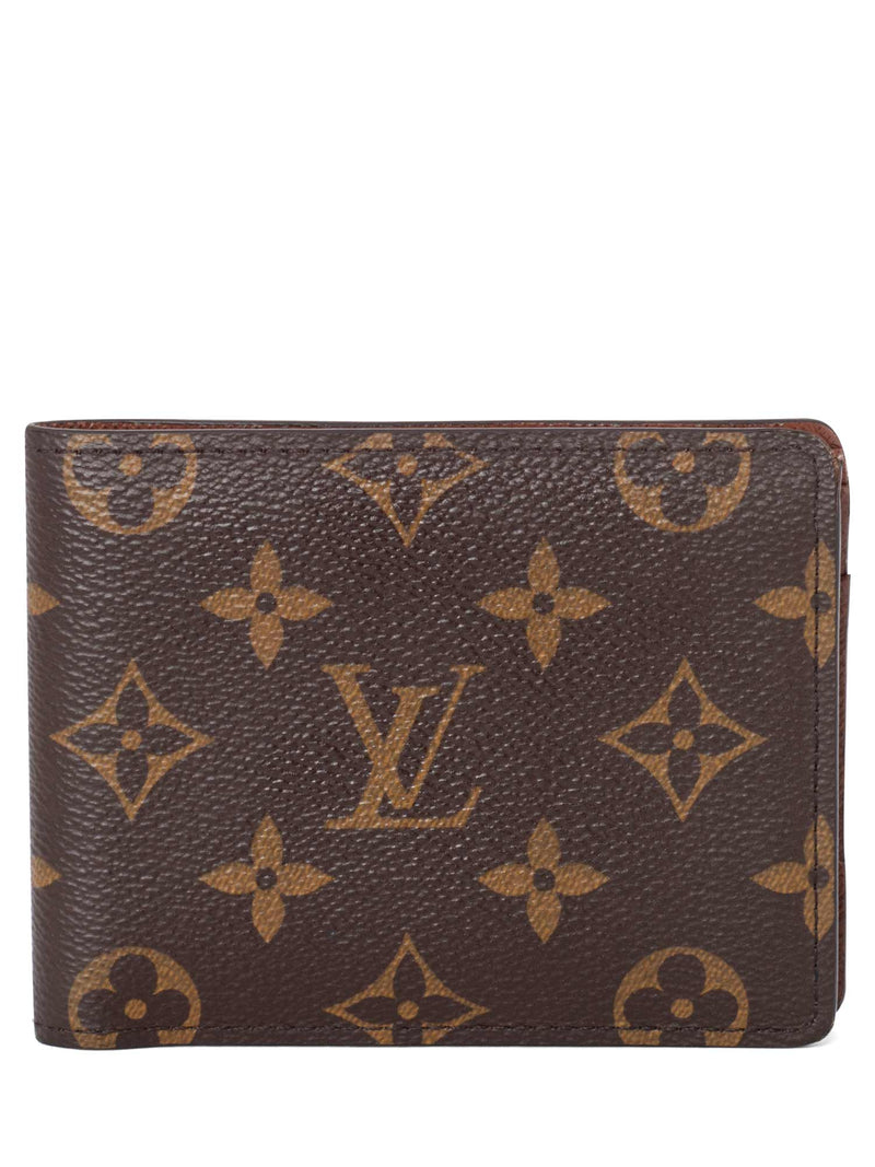 Louis Vuitton Monogram Multiple Wallet Brown-designer resale