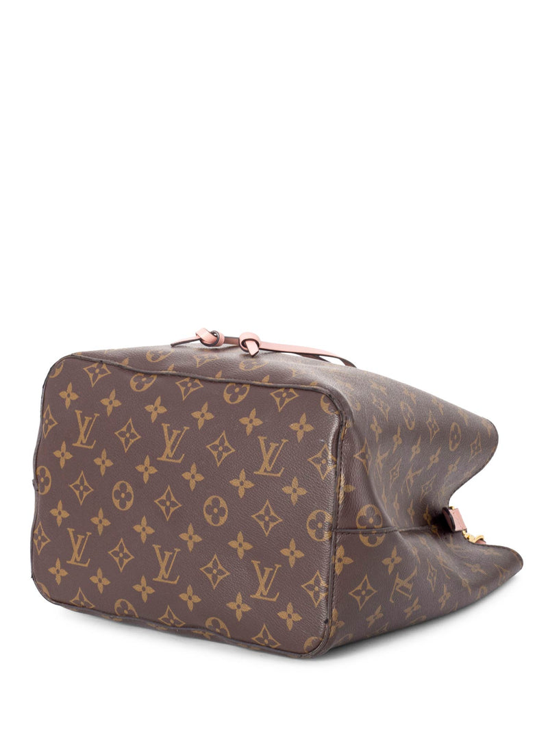 Louis Vuitton Monogram Neonoe MM Rose Poudre Brown-designer resale