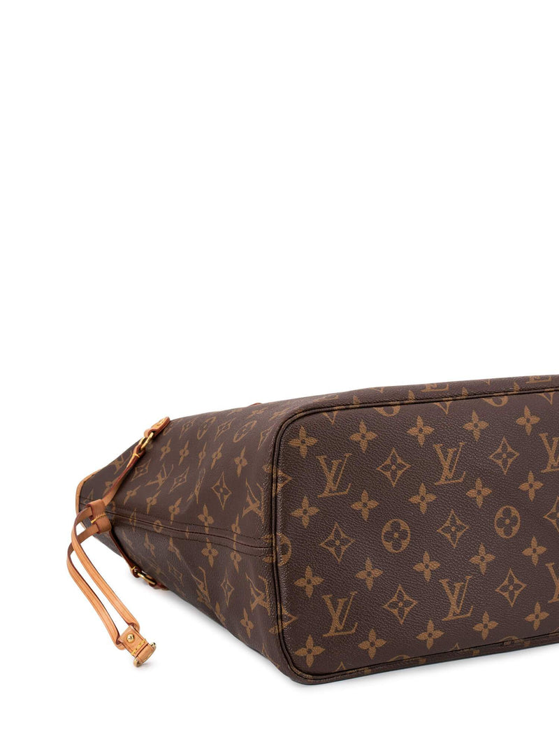 Louis Vuitton Monogram Neverfull Bag MM Brown-designer resale