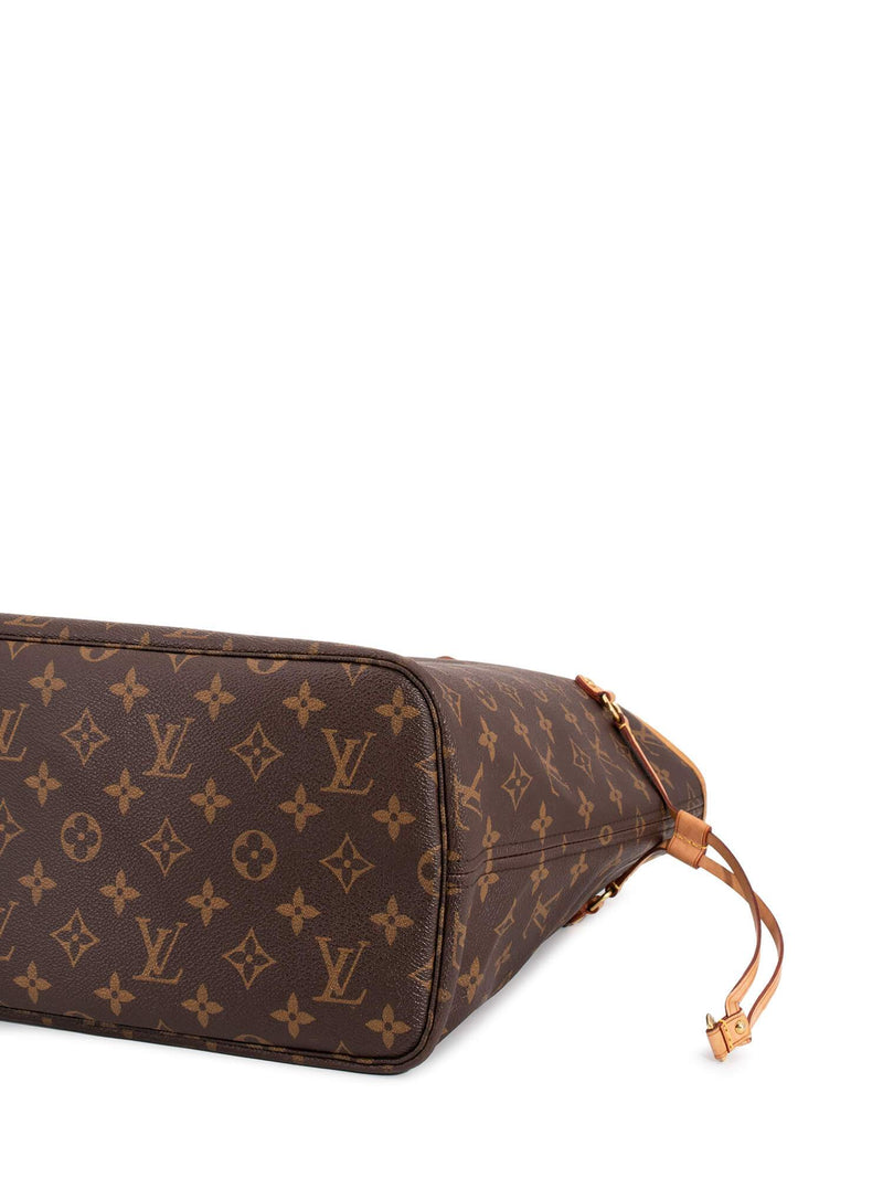 Louis Vuitton Monogram Neverfull Bag MM Brown-designer resale