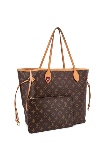 Louis Vuitton Monogram Neverfull Bag MM Brown-designer resale