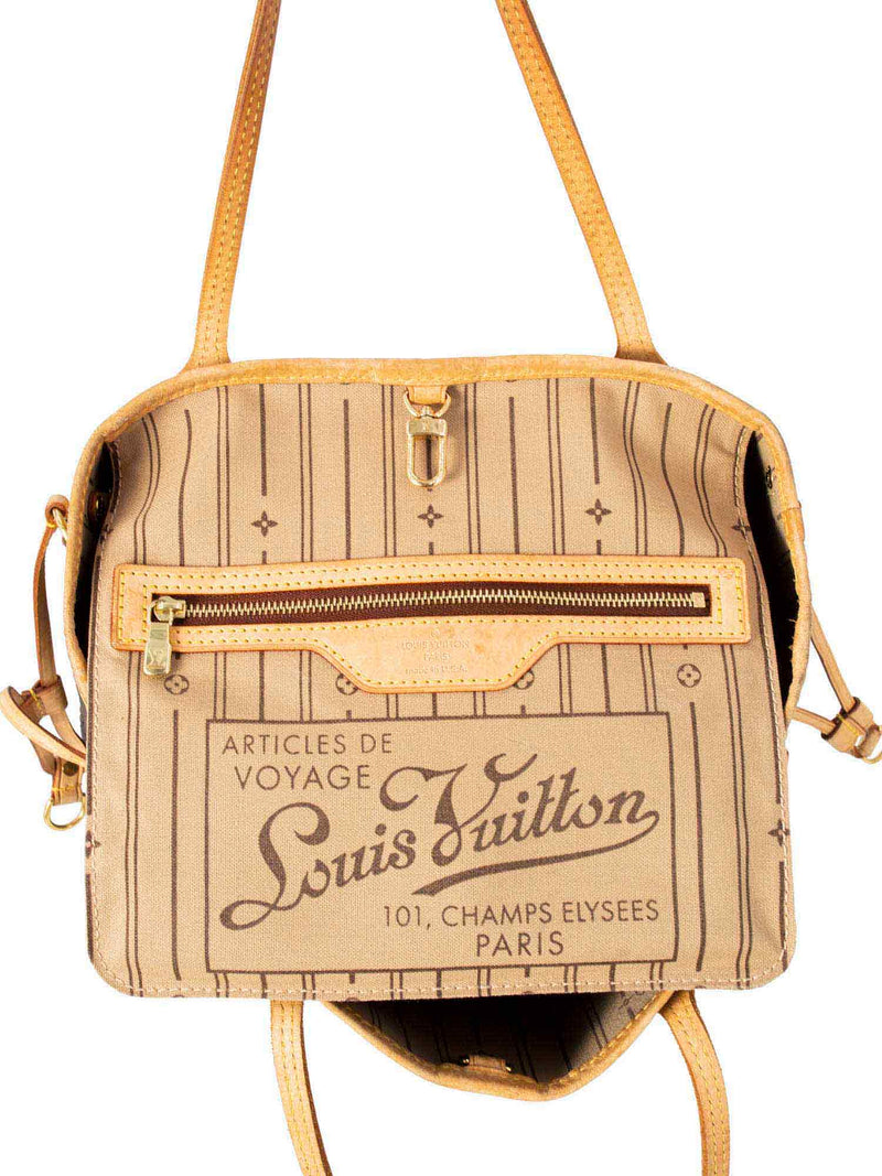 Louis Vuitton Monogram Neverfull Bag PM Brown-designer resale