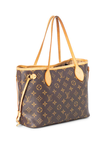 Louis Vuitton Monogram Neverfull Bag PM Brown-designer resale
