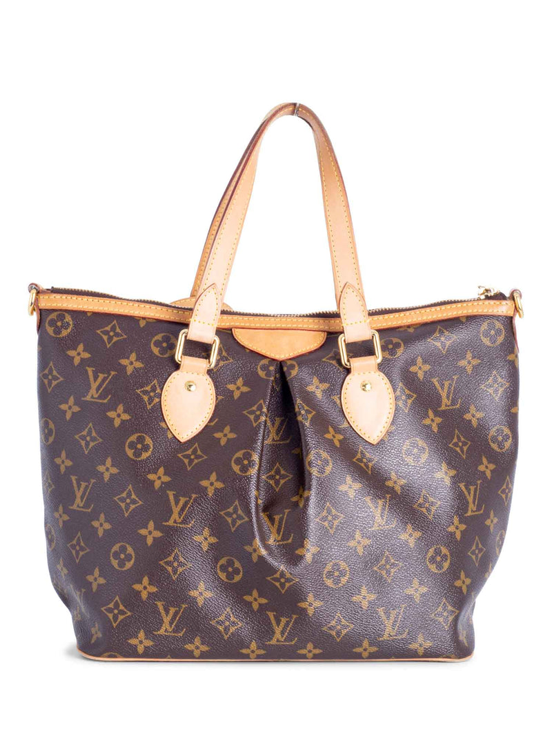 Louis Vuitton Monogram Palermo Shopper Bag MM Brown-designer resale