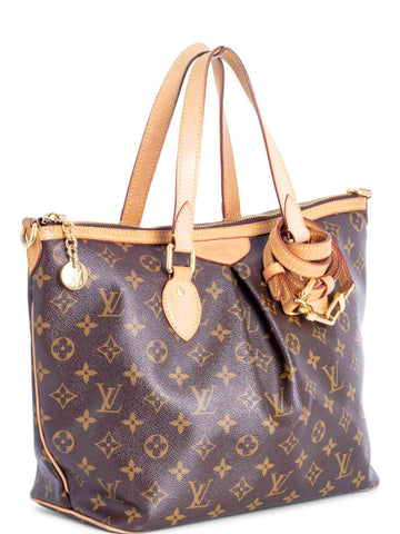 Louis Vuitton Monogram Palermo Shopper Bag MM Brown-designer resale
