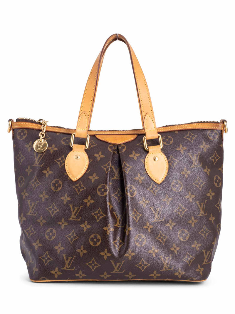 Louis Vuitton Brown Monogram Palermo PM Tote Bag