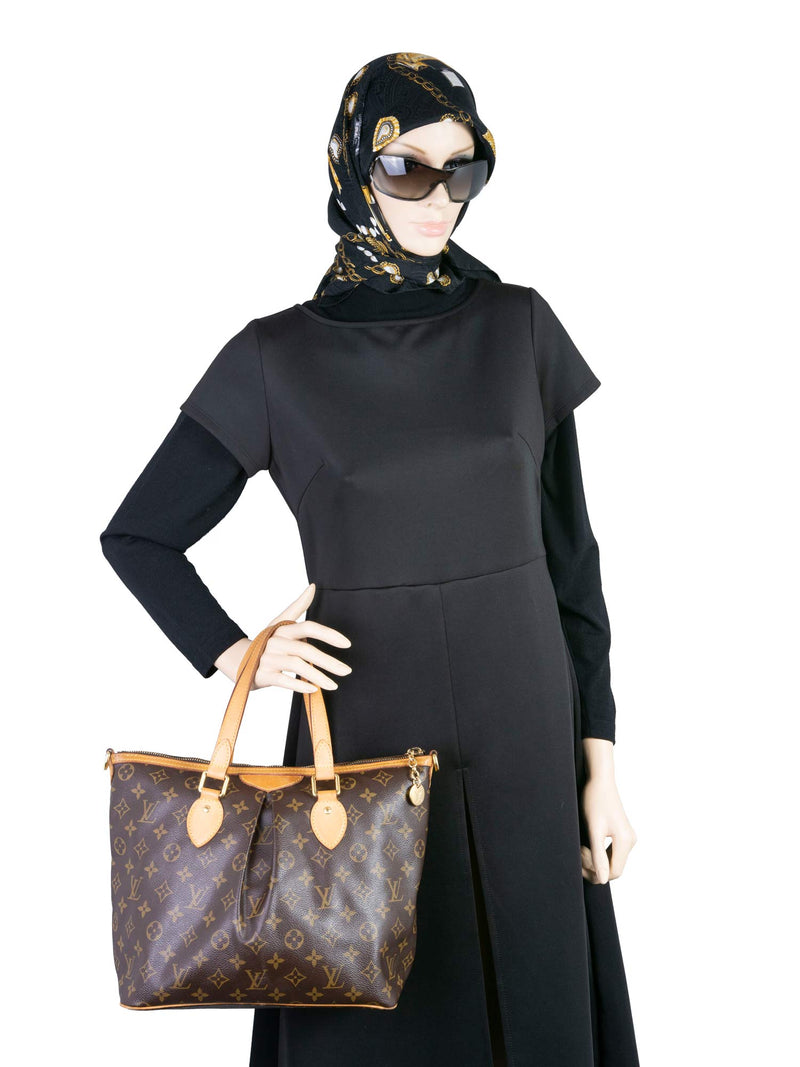 Louis Vuitton Monogram Palermo Shopper Bag PM Brown-designer resale
