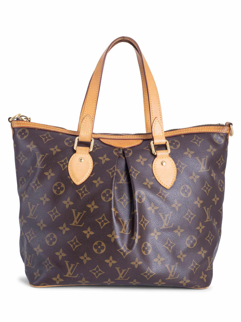 Louis Vuitton Monogram Palermo Shopper Bag PM Brown-designer resale
