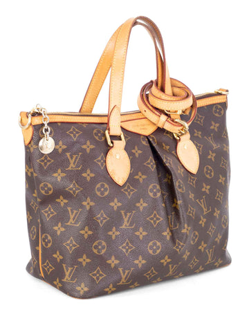 Louis Vuitton Monogram Palermo Shopper Bag PM Brown-designer resale