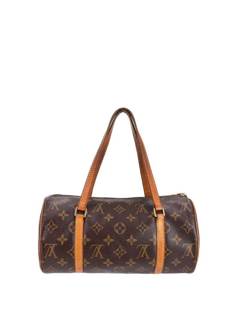 Louis Vuitton Monogram Papillon Bag 26 Brown-designer resale