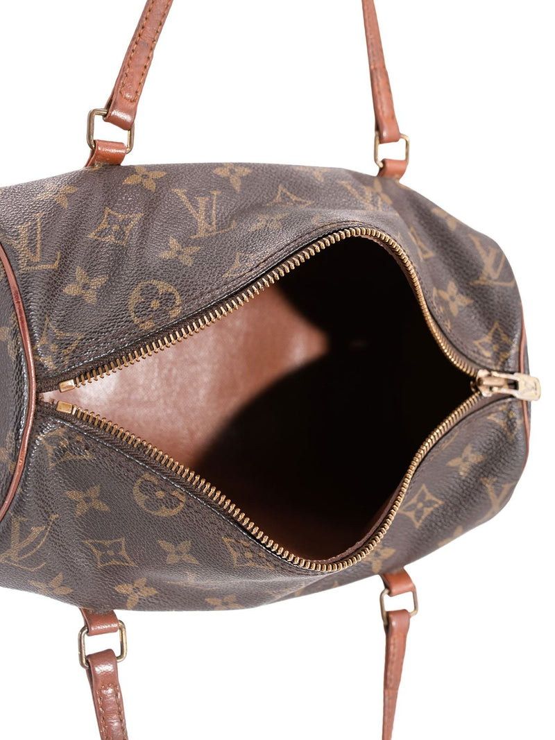 Louis Vuitton Monogram Papillon Bag 26 Brown-designer resale