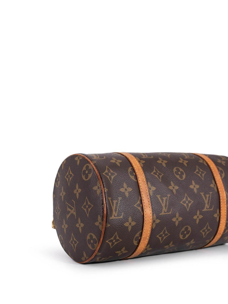 Louis Vuitton Monogram Papillon Bag 26 Brown-designer resale
