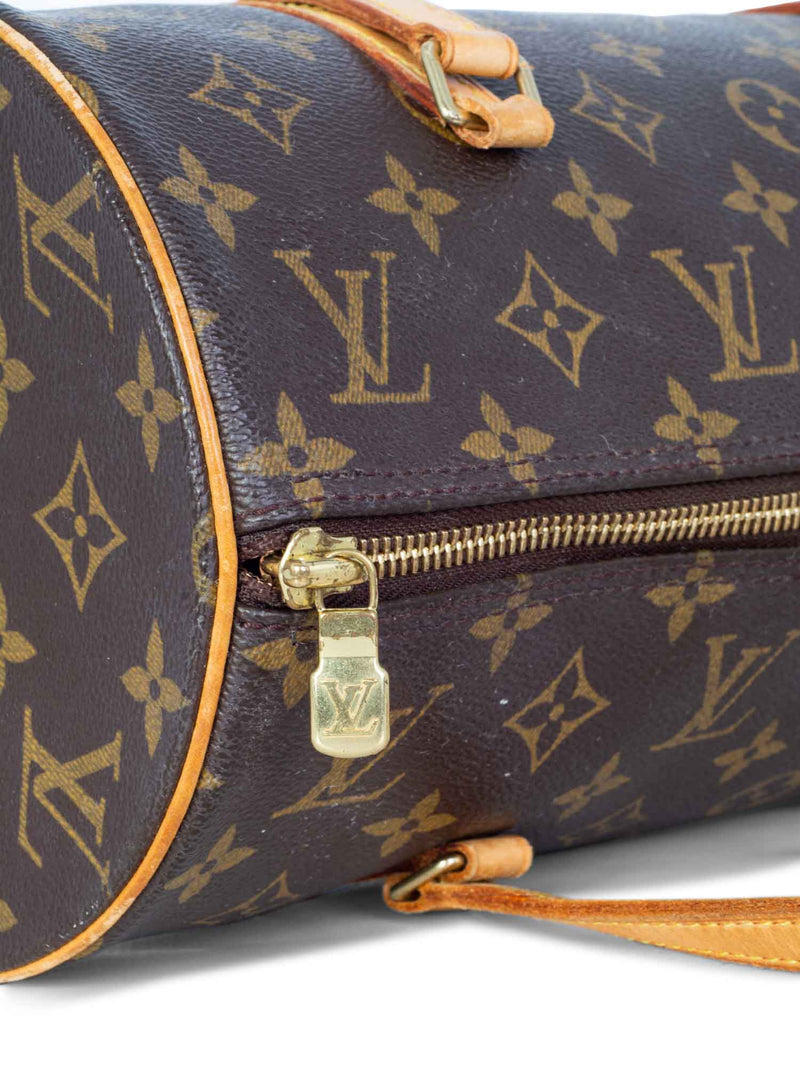 Louis Vuitton Monogram Papillon Bag 26 Brown-designer resale