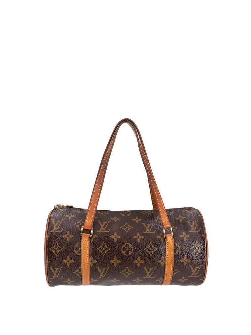 Louis Vuitton Monogram Papillon Bag 26 Brown-designer resale