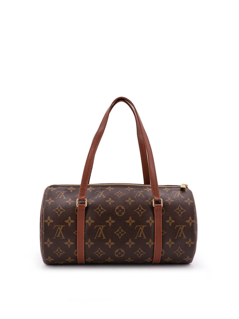 Brown Louis Vuitton Monogram Papillon 30 Handbag