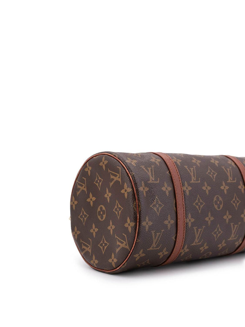 Louis Vuitton Monogram Papillon Bag 30 Brown