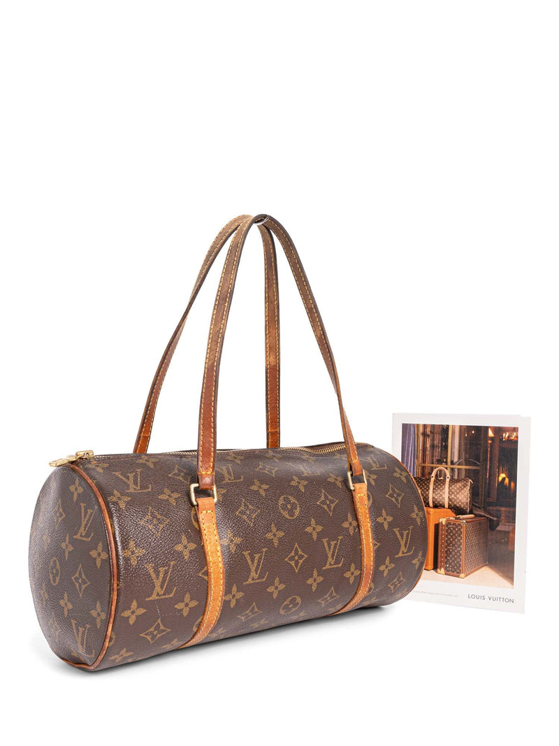 Louis Vuitton Monogram Papillon Bag 30 Brown-designer resale