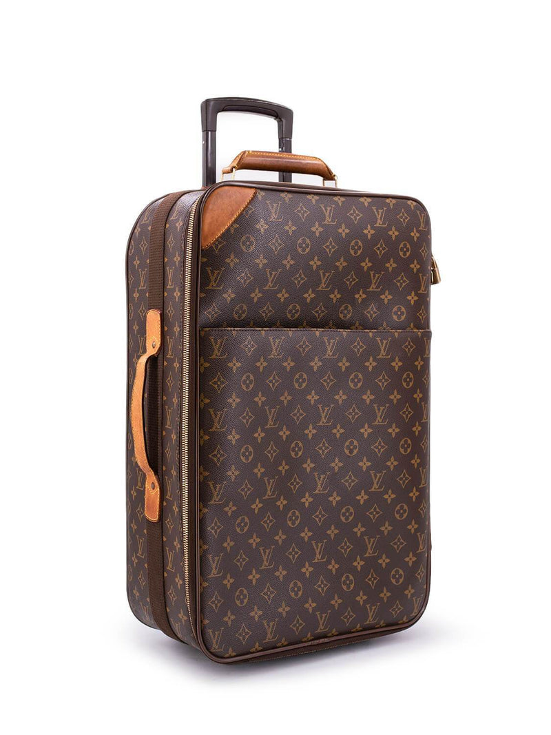 Louis Vuitton Monogram Pegase 55 Brown-designer resale