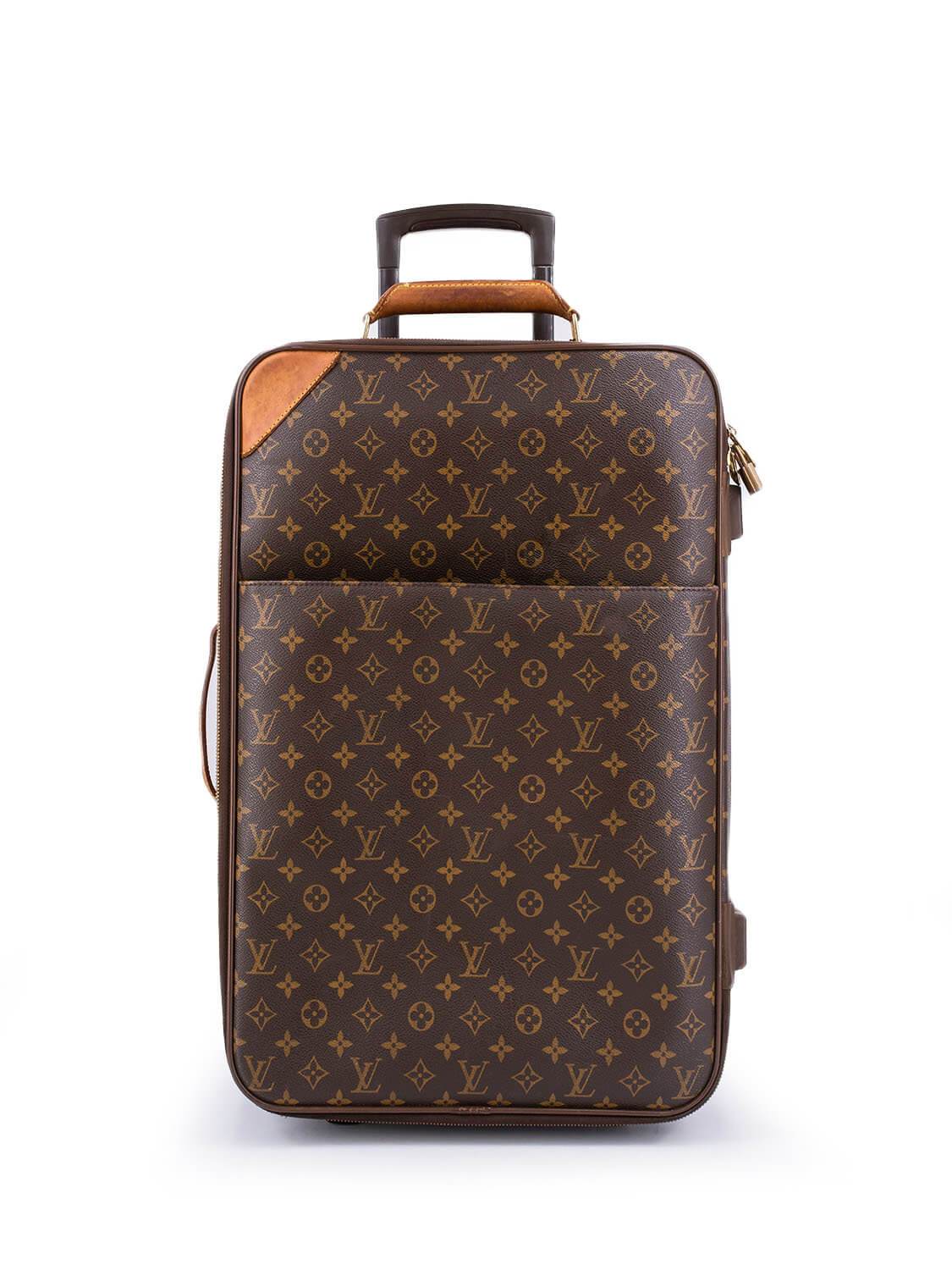 Louis Vuitton Monogram Pegase 55 Brown-designer resale