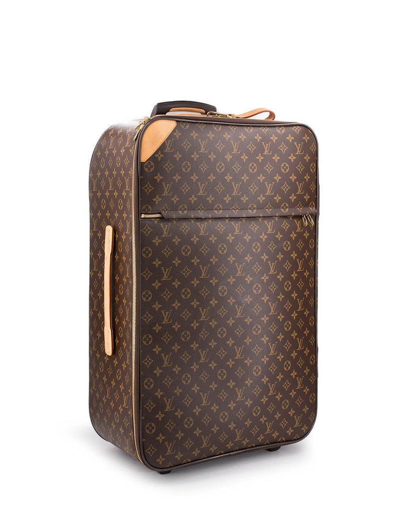 Louis Vuitton Monogram Pegase Luggage Bag 45 Brown-designer resale