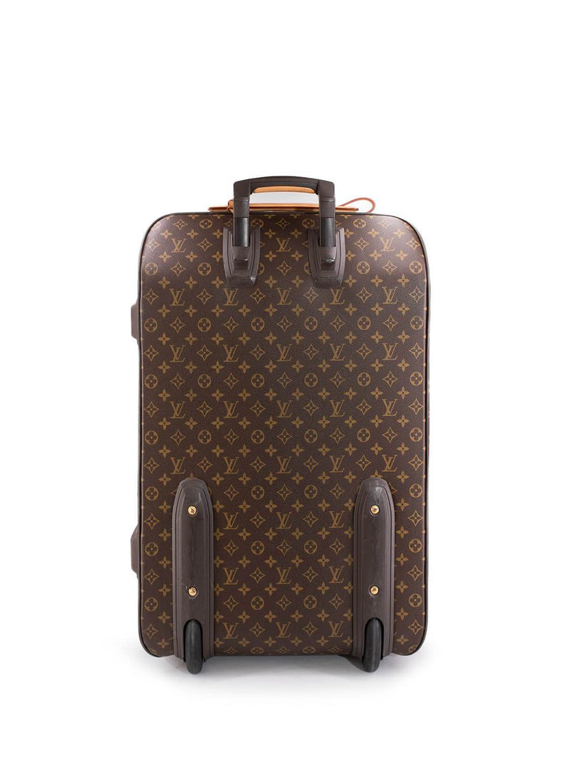 Louis Vuitton Monogram Pegase Luggage Bag 45 Brown