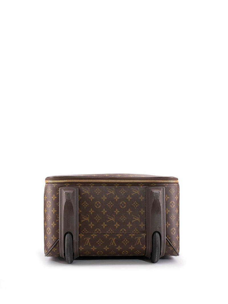 Louis Vuitton Monogram Pegase Luggage Bag 45 Brown-designer resale