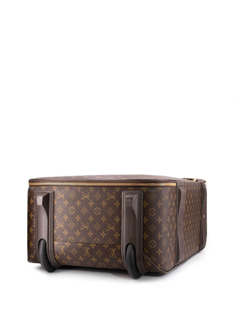 Louis Vuitton Monogram Pegase Luggage Bag 45 Brown-designer resale