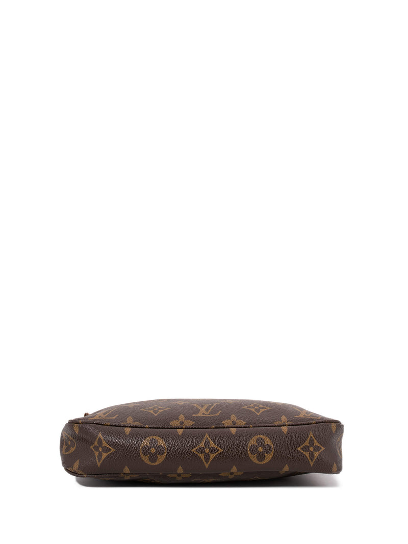 Louis Vuitton Monogram Pochette Bag Brown-designer resale
