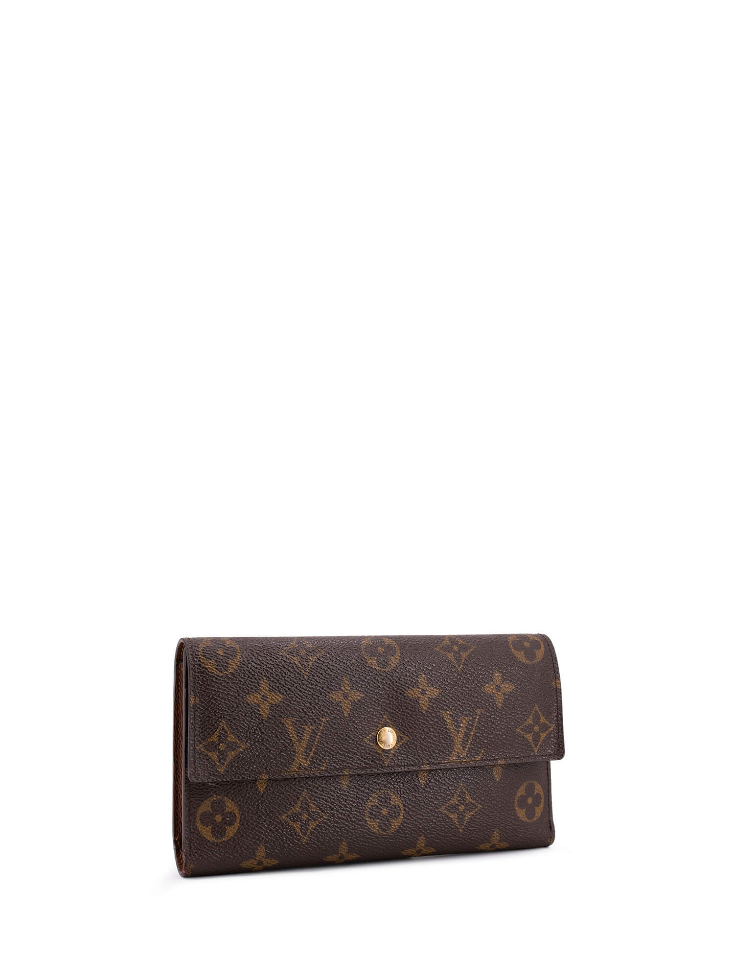 Louis Vuitton Monogram Porte Tresor International Wallet Brown-designer resale
