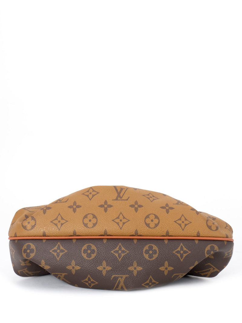 Louis Vuitton Monogram Reverse Boursicot EW Messenger Bag Brown-designer resale