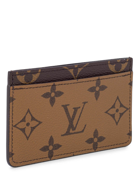 Louis Vuitton Monogram Reverse Card Holder Wallet Business Card M69161 New