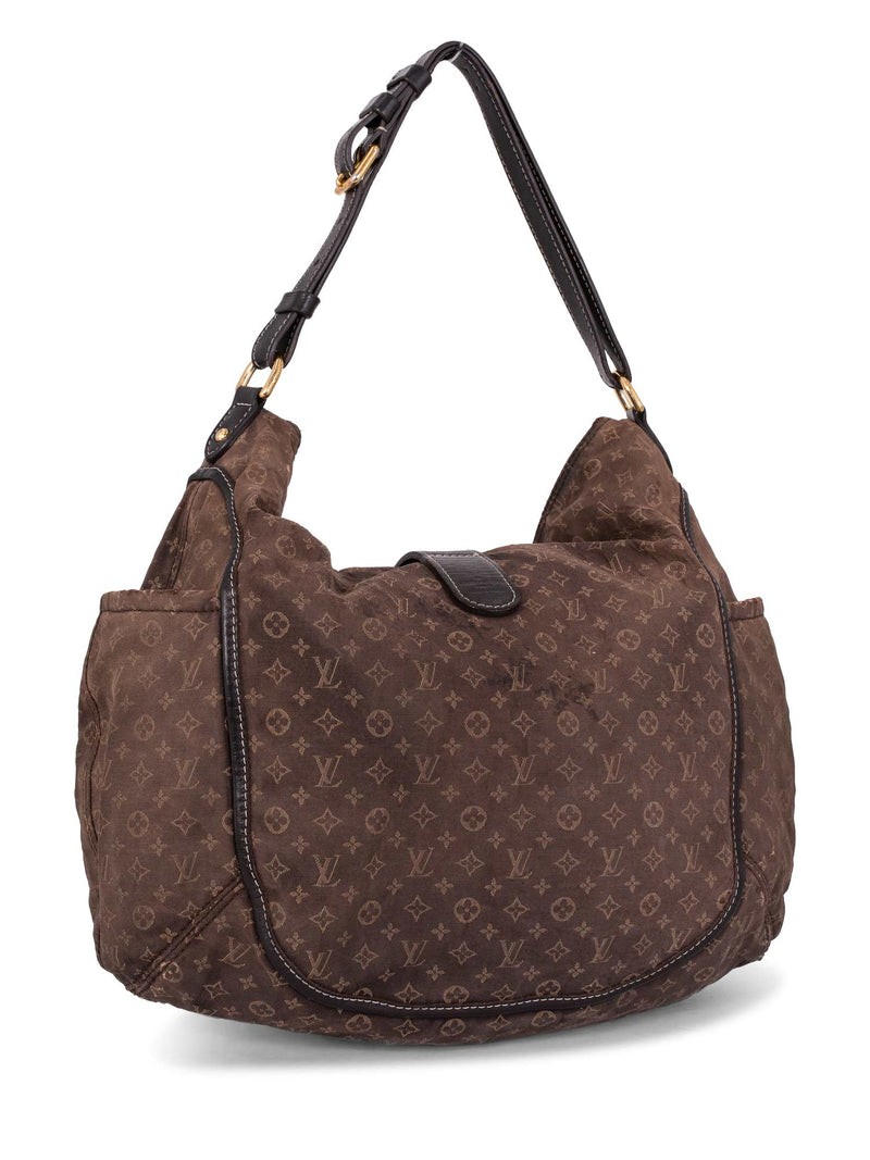 Louis Vuitton Brown Monogram Fabric Idylle Romance Fusion Hobo Bag