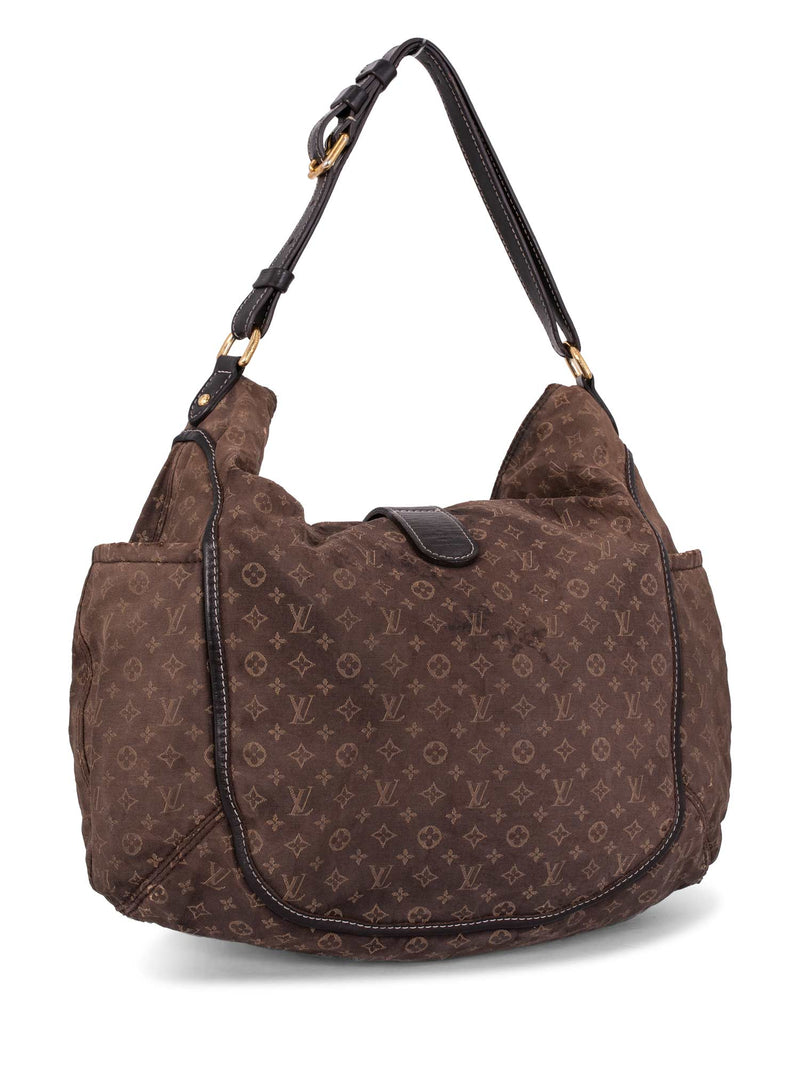 Louis Vuitton Monogram Romance Hobo Bag Brown-designer resale