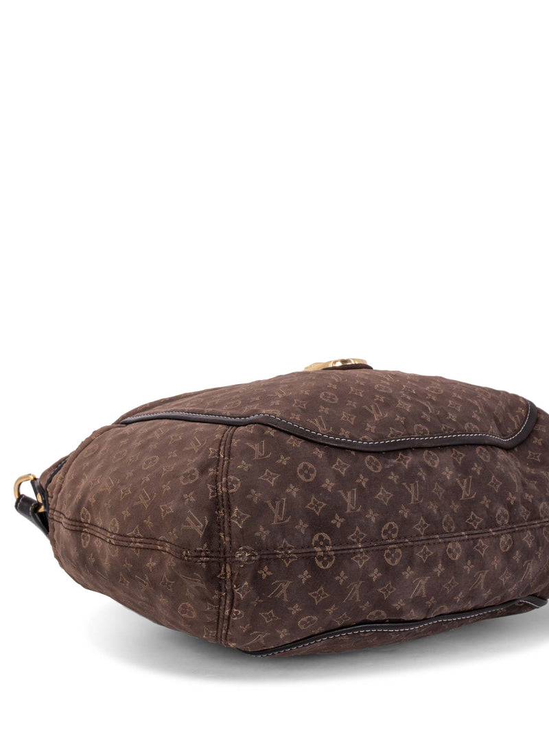 Louis Vuitton Monogram Romance Hobo Bag Brown-designer resale
