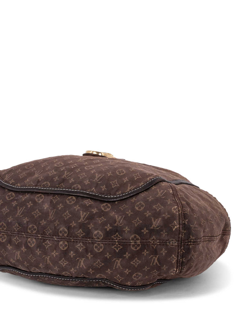 Louis Vuitton Monogram Romance Hobo Bag Brown