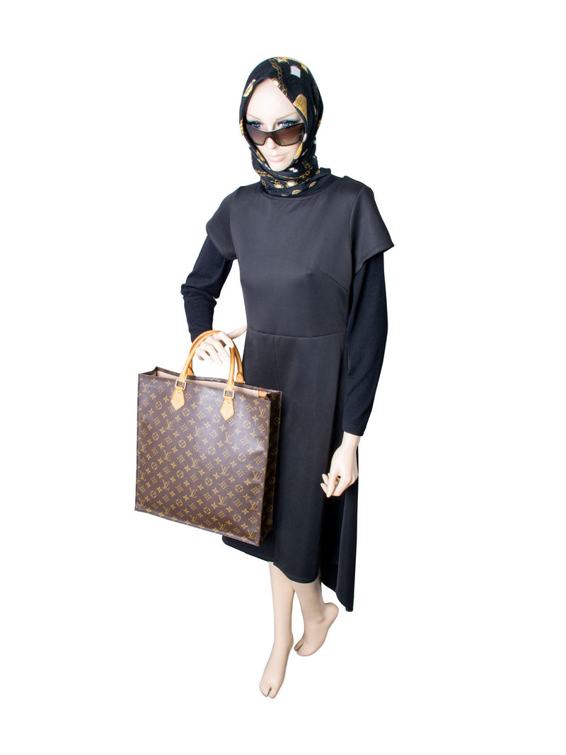 Louis Vuitton Monogram Sac Plat Bag-designer resale