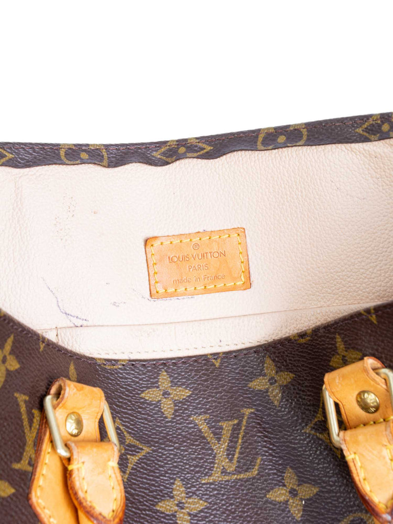 Louis Vuitton Monogram Sac Plat Bag-designer resale
