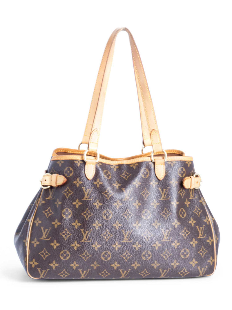 Louis Vuitton Monogram Shopper Bag Brown-designer resale