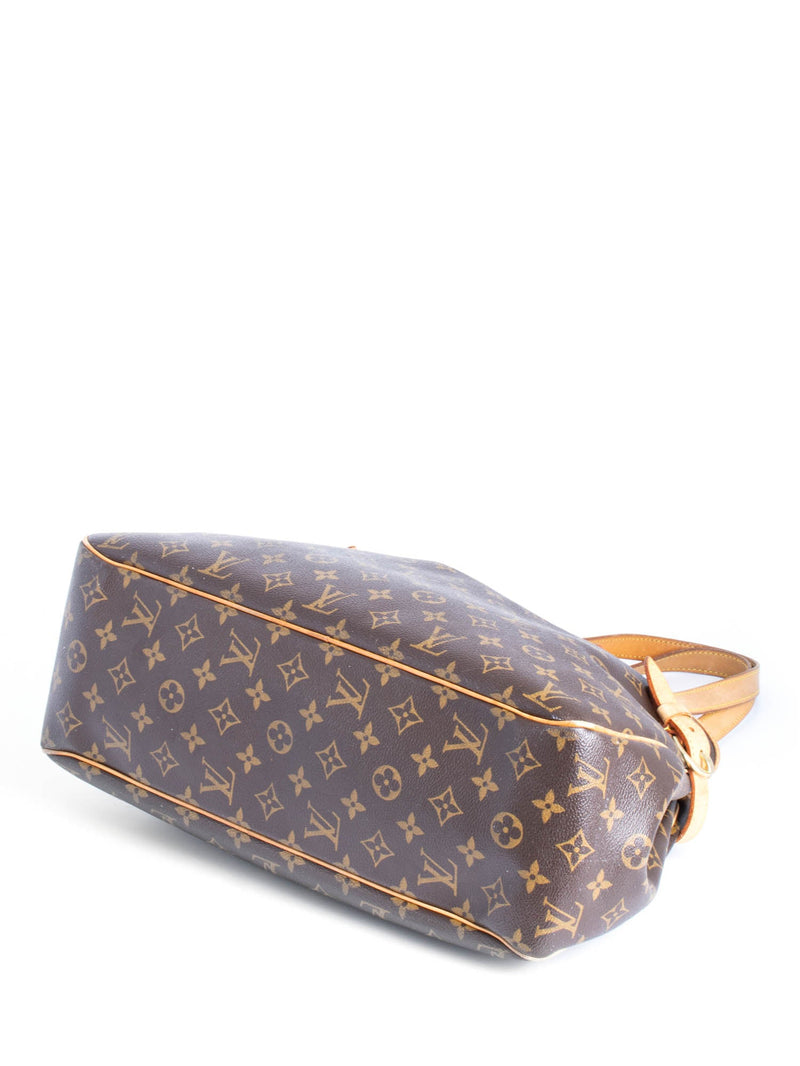 Louis Vuitton Monogram Shopper Bag Brown