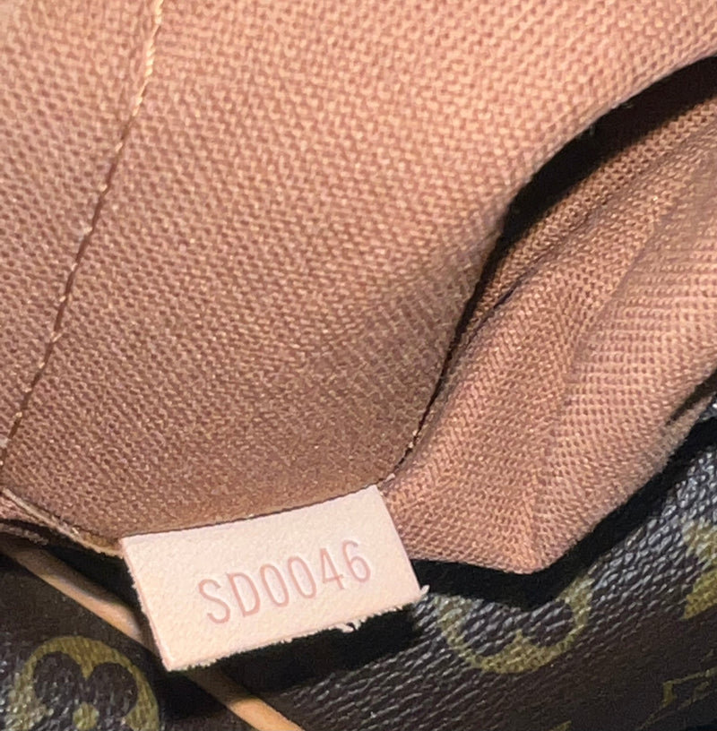 Louis Vuitton Amfahirthous Monogram Shoulder Bag Brown P14249