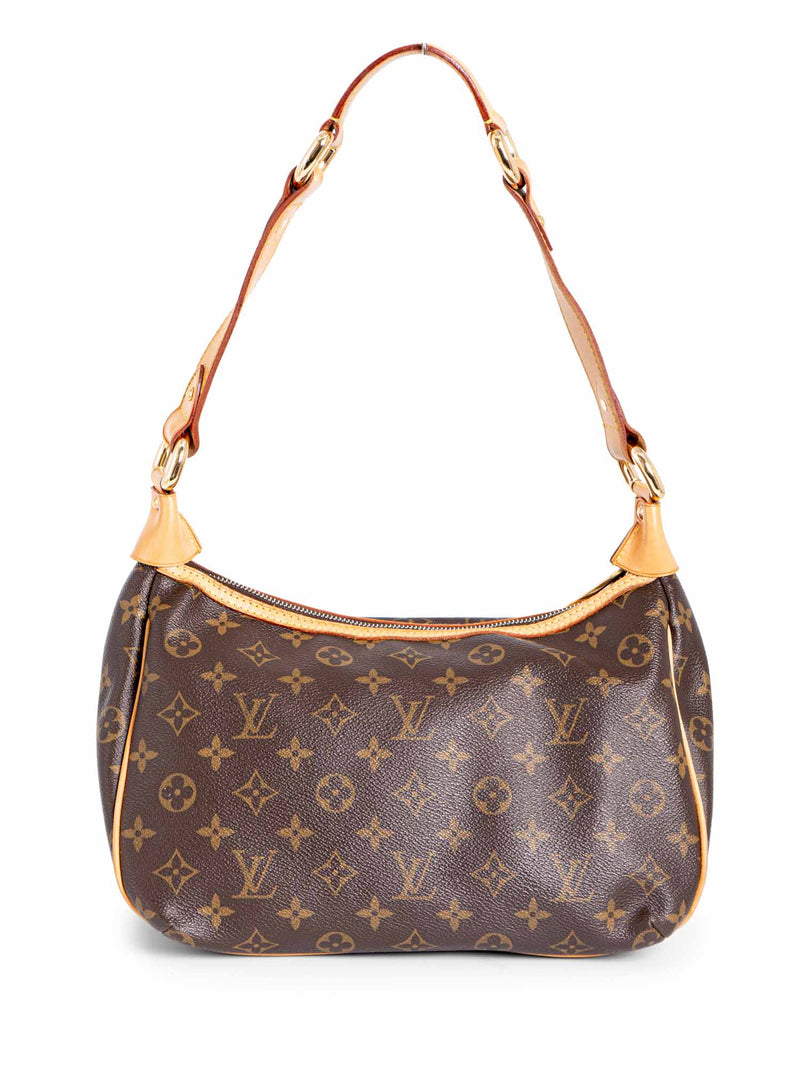 Louis Vuitton Monogram Shoulder Bag Brown-designer resale