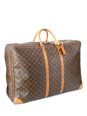 Louis Vuitton Monogram Sirius Soft Luggage Bag 65 Brown-designer resale