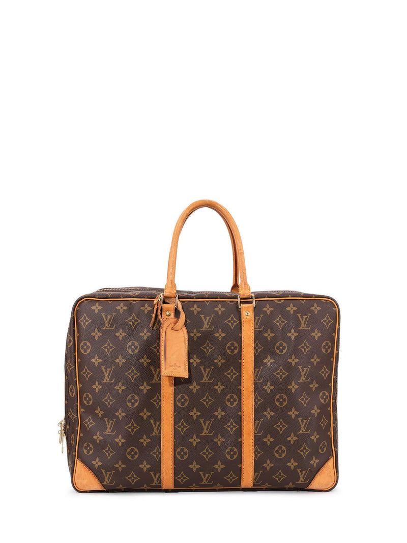Louis Vuitton Monogram Sirius Soft Luggage Bag Brown 45