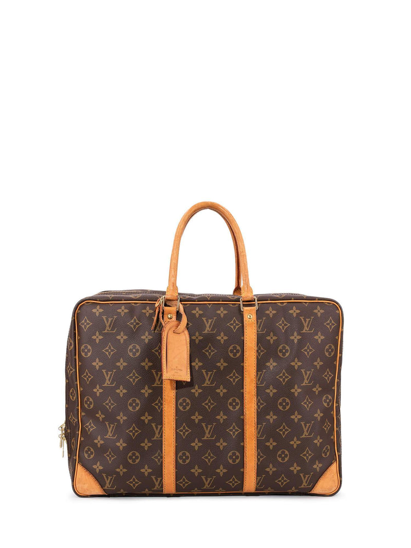 Louis Vuitton Monogram Sirius Soft Luggage Bag Brown 45-designer resale