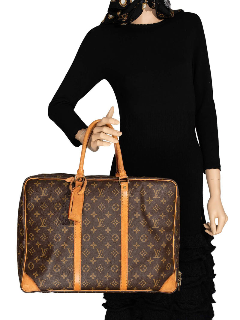 Louis Vuitton Monogram Sirius Soft Luggage Bag Brown 45-designer resale