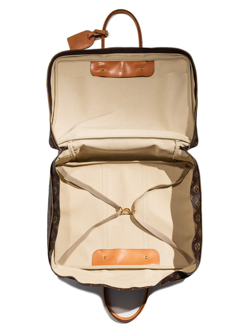 Louis Vuitton Monogram Sirius Soft Luggage Bag Brown 45-designer resale