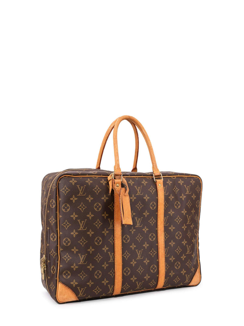 Louis Vuitton Monogram Sirius Soft Luggage Bag Brown 45-designer resale