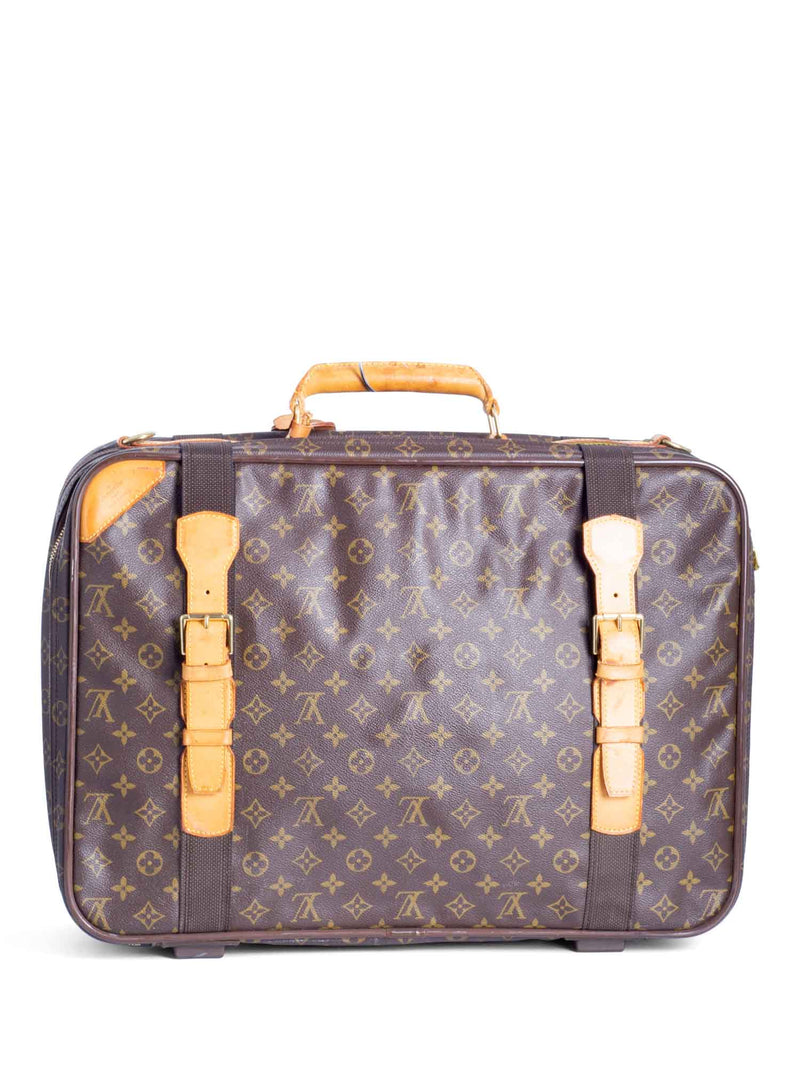 Auth LOUIS VUITTON Sirius 54 Monogram 2 Suitcase Travel Business Bag #52110