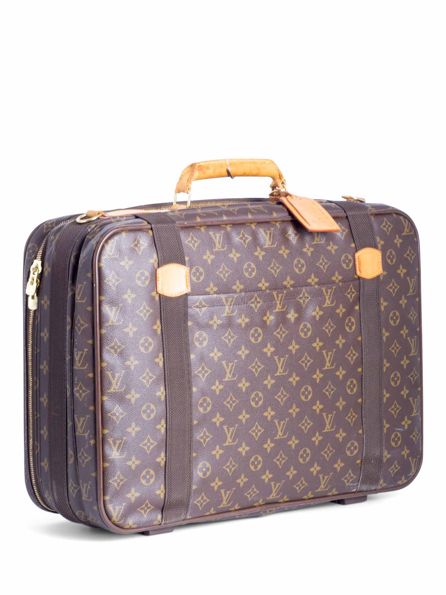 Louis Vuitton Monogram Sirius Soft Luggage Bag Brown 50-designer resale