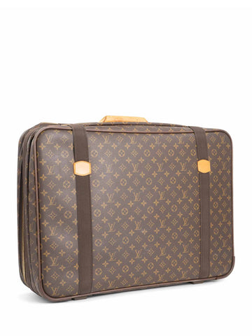 Louis Vuitton Monogram Sirius Soft Luggage Bag Brown 60-designer resale